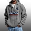 2026 UTSA Roadrunners Waffle Zip Hoodie
