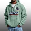 2026 UTSA Roadrunners Waffle Zip Hoodie 4