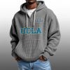 2026 Ucla Bruins Waffle Zip Hoodie 1