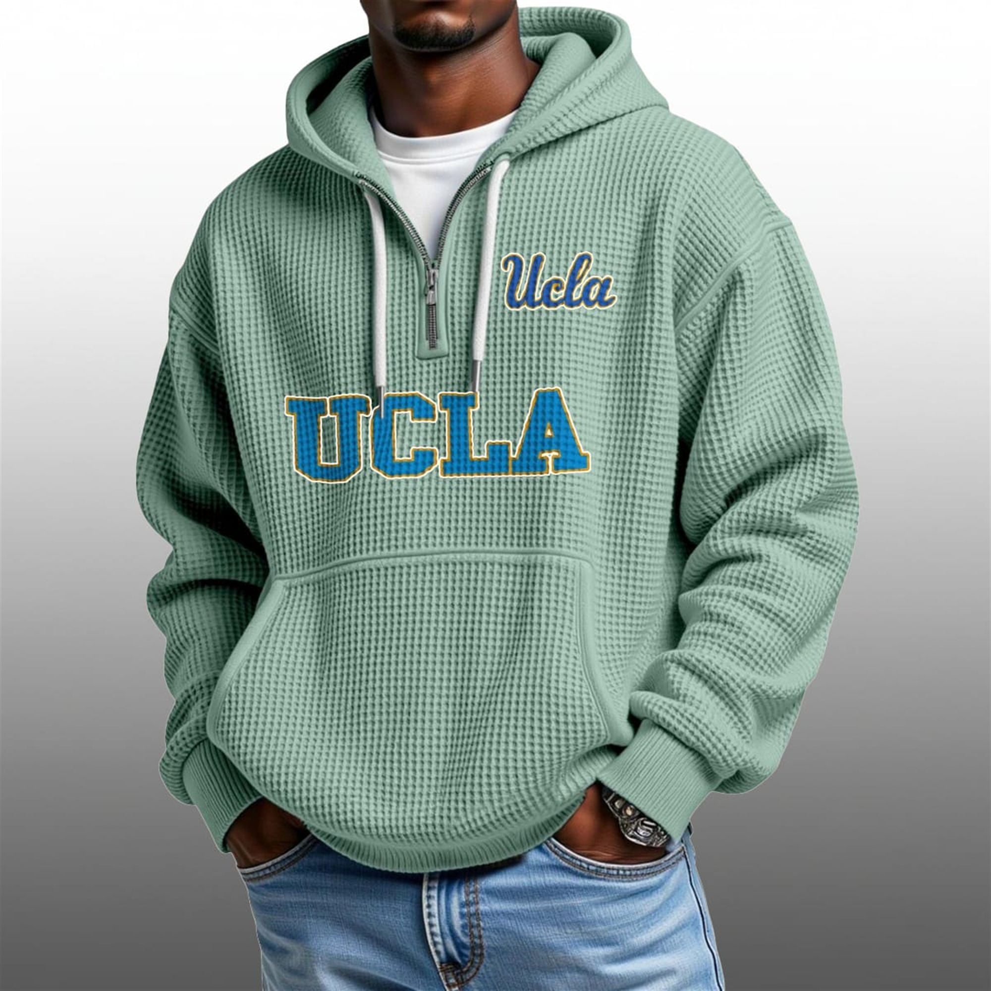 2026 Ucla Bruins Waffle Zip Hoodie 2 2026 Ucla Bruins Waffle Zip Hoodie 2
