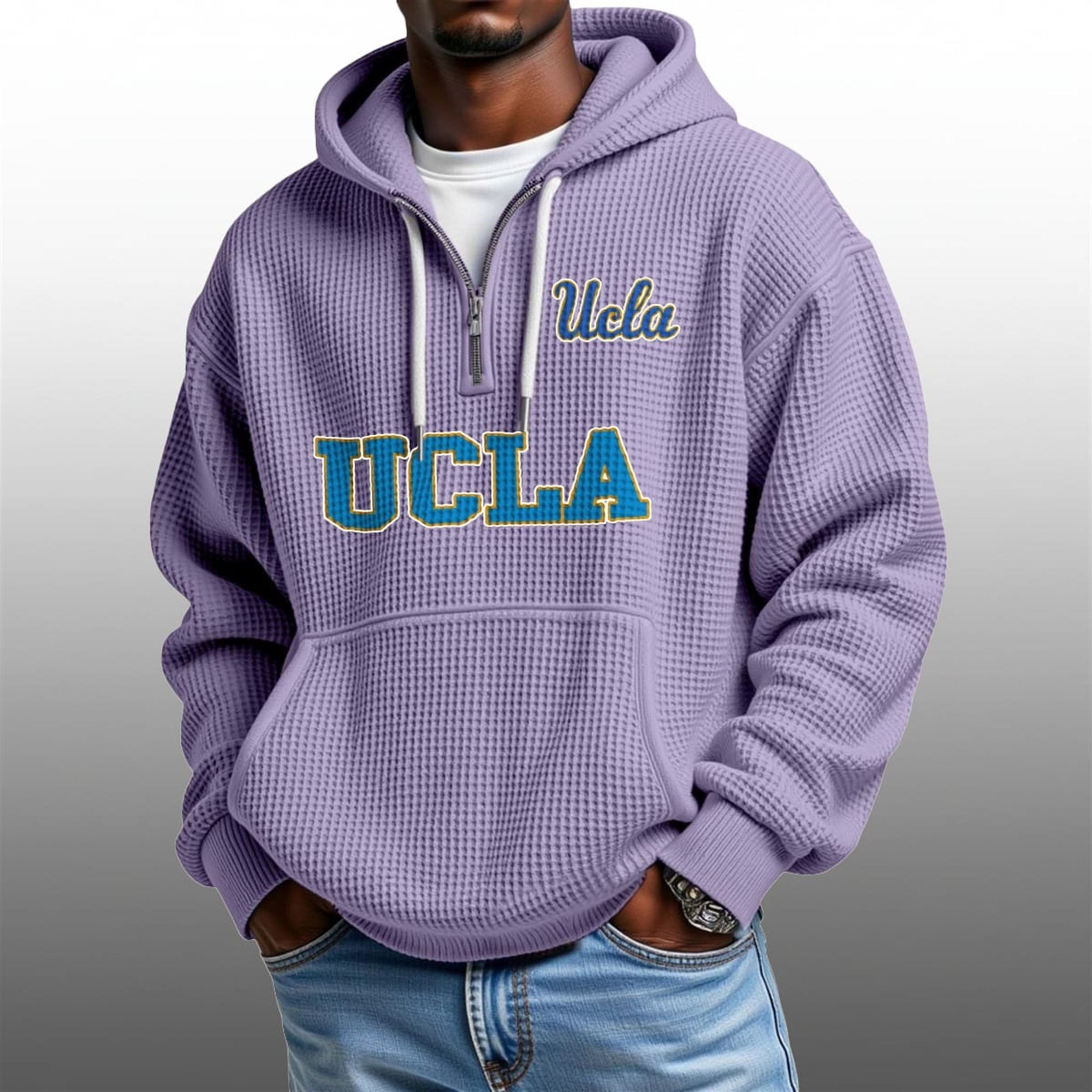 2026 Ucla Bruins Waffle Zip Hoodie 3 2026 Ucla Bruins Waffle Zip Hoodie 3