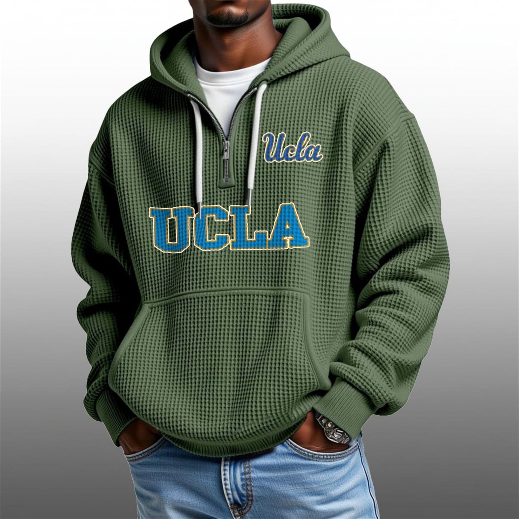 2026 Ucla Bruins Waffle Zip Hoodie 5 2026 Ucla Bruins Waffle Zip Hoodie