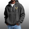 2026 Vanderbilt Commodores Waffle Zip Hoodie 3