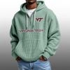 2026 Virginia Tech Waffle Zip Hoodie 2
