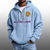2026 Western Illinois Waffle Zip Hoodie 2