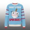 2026 What Your Spin Rate Hanukkah Ugly Sweater 1