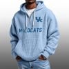 2026 Wildcats Waffle Zip Hoodie