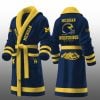 2026 Wolverines Football EST 1879 Fleece Bathrobe 1 1