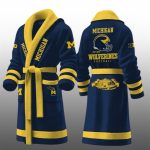 2026 Wolverines Football EST 1879 Fleece Bathrobe