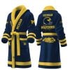 2026 Wolverines Football EST 1879 Fleece Bathrobe 1 2