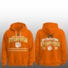 21 Clemson Tigers Pinstripe Bowl Champions 2025 Celebrating Hoodie