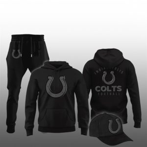 Colts 2025 Back In Black Hoodie Combo 1 1