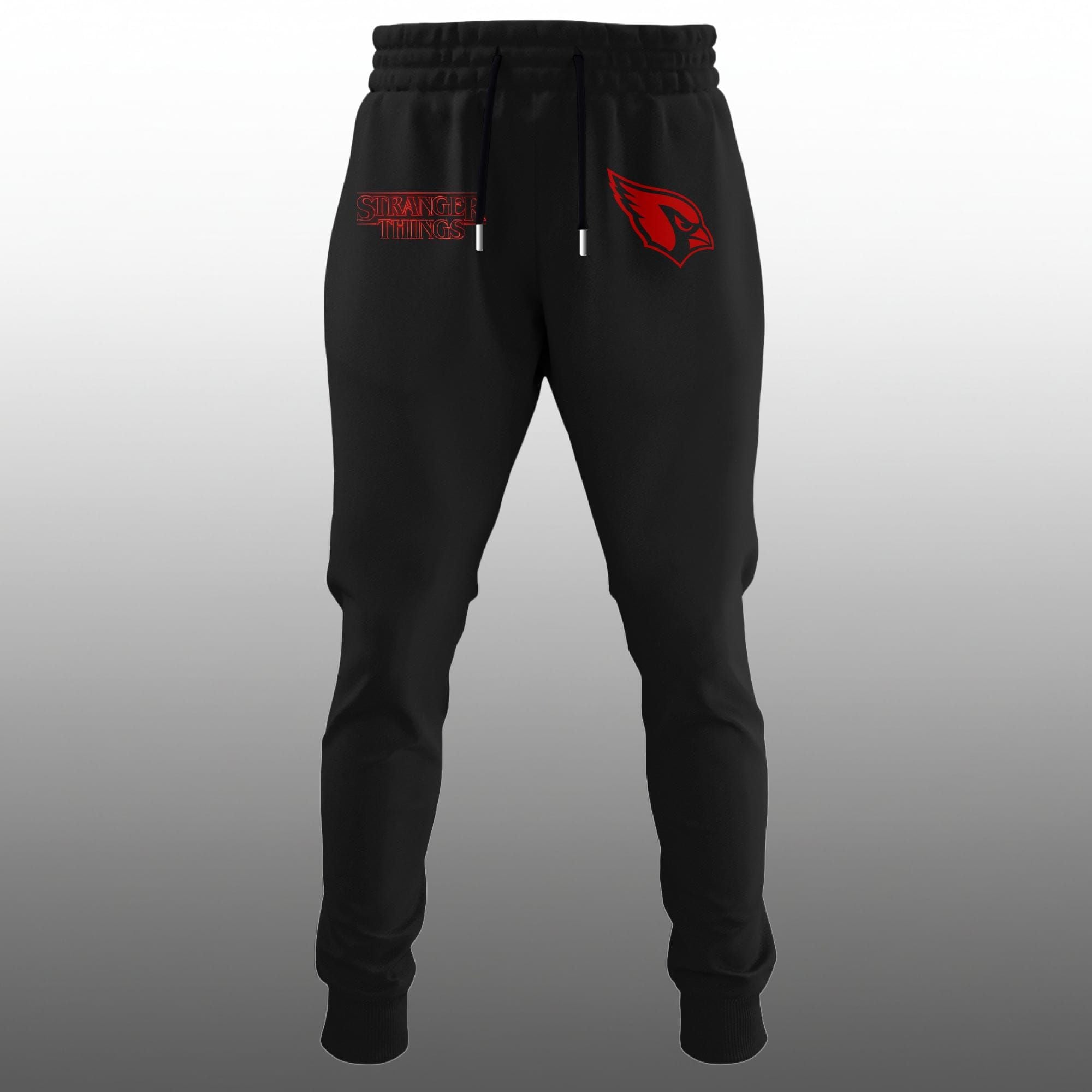 2026 Cardinals Stranger Things 5 Sweatshirt 3 3 2026 Cardinals Stranger Things 5 Joggers