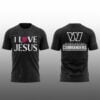 3 2026 Washington Commanders Jesus Won We Love Jesus Christ Shirt