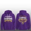 3 LSU Tiger 2025 Texas Bowl Champions Big 12 Hoodie