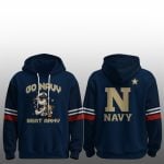 Navy Midshipmen CIC Trophy Champions 2025 Go Navy Hoodie