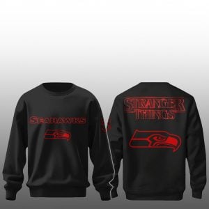 116 2026 Seahawks Stranger Things 5 Sweatshirt