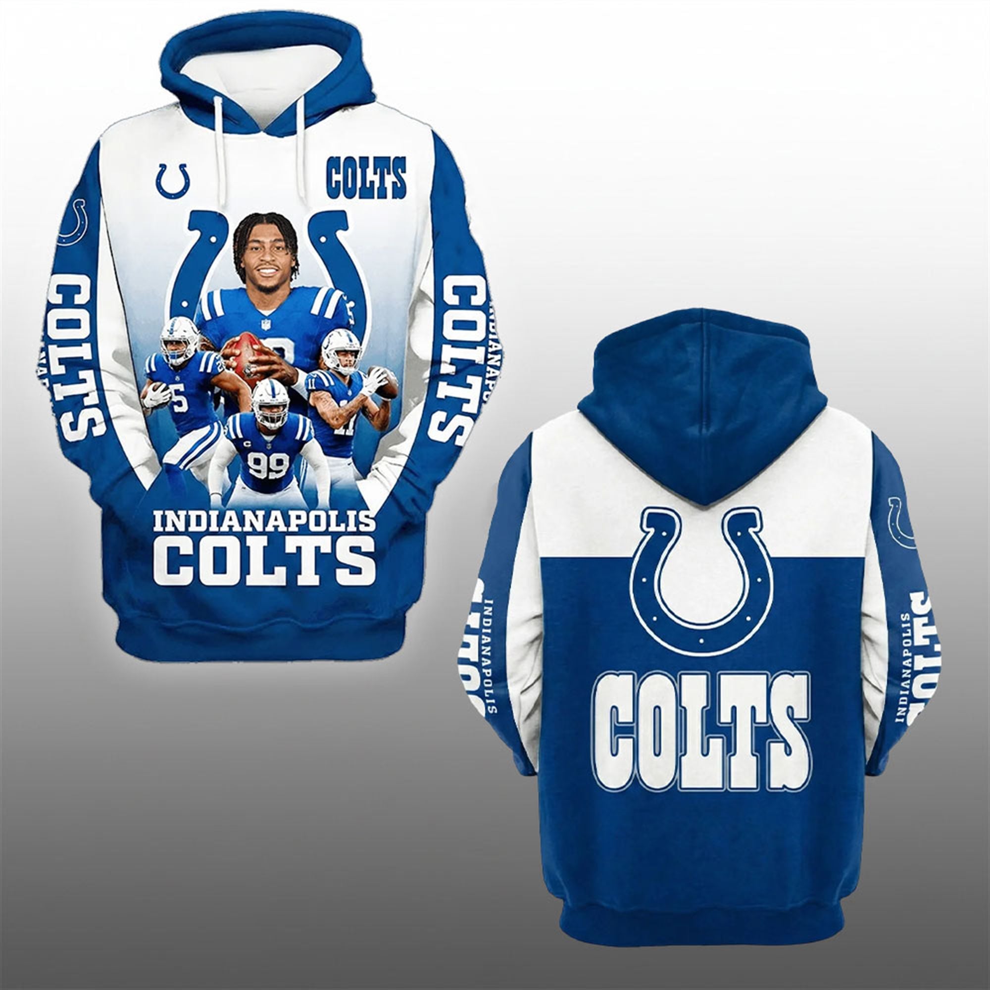 2025 Colts Football Players Hoodie 1 4 2025 Colts Football Players Hoodie