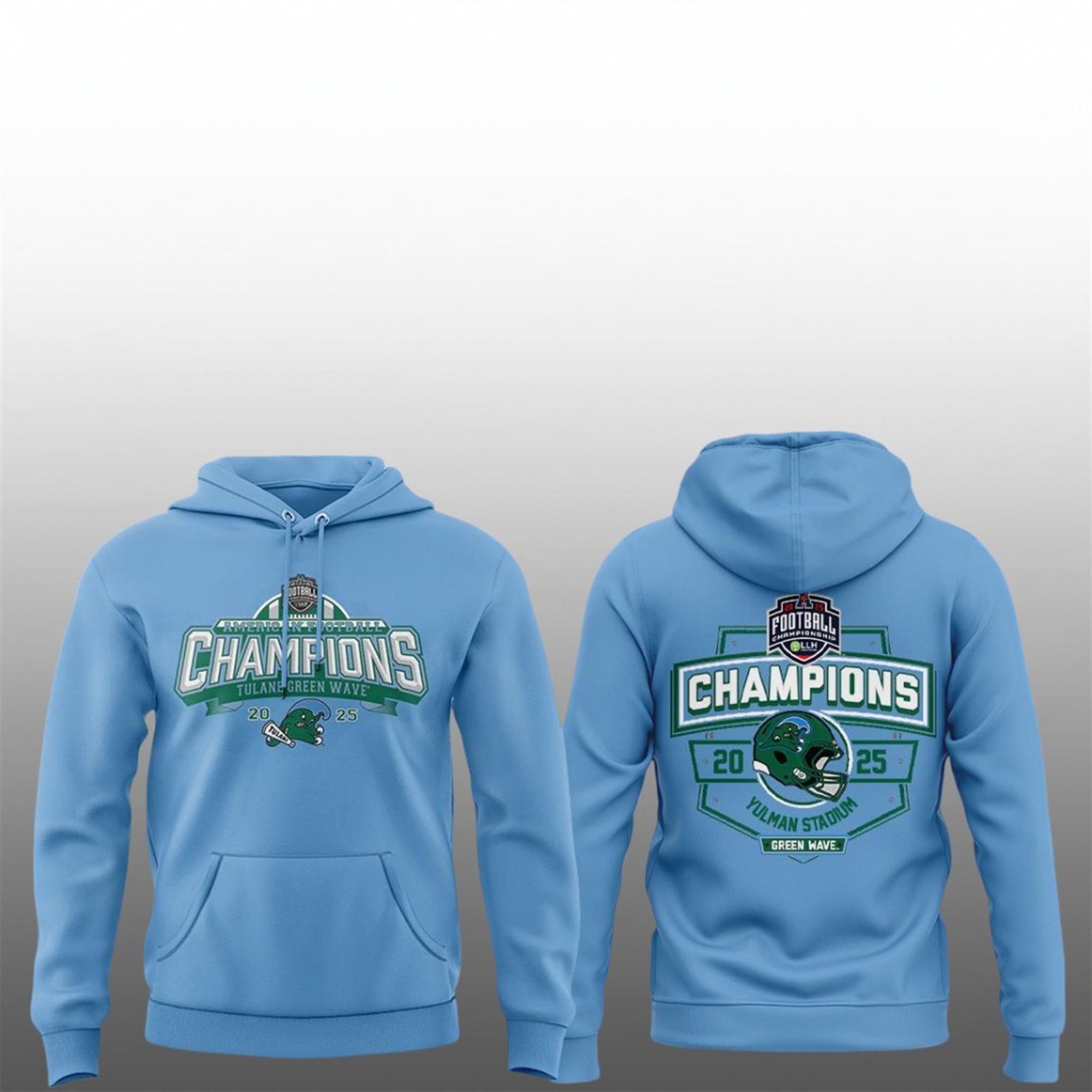 Tulane Green Wave American Football Champions 2025 Roll Wave Shirt 2 4 Tulane Green Wave American Football Champions 2025 Roll Wave Hoodie