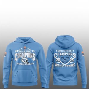 16 Watauga Pioneers State Champions 2025 NCHSAA 6A Hoodie
