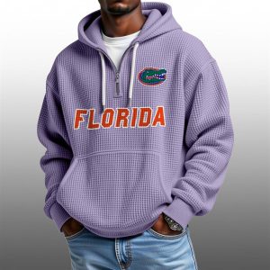 2026 Gators Waffle Zip Hoodie 1