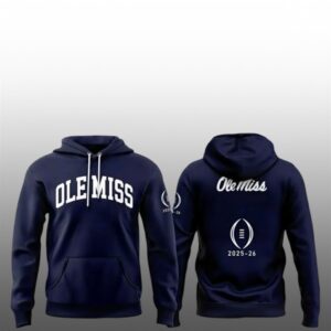 Ole Miss Rebels Football 2025 2026 Sugar Bowl Bound Hoodie 1