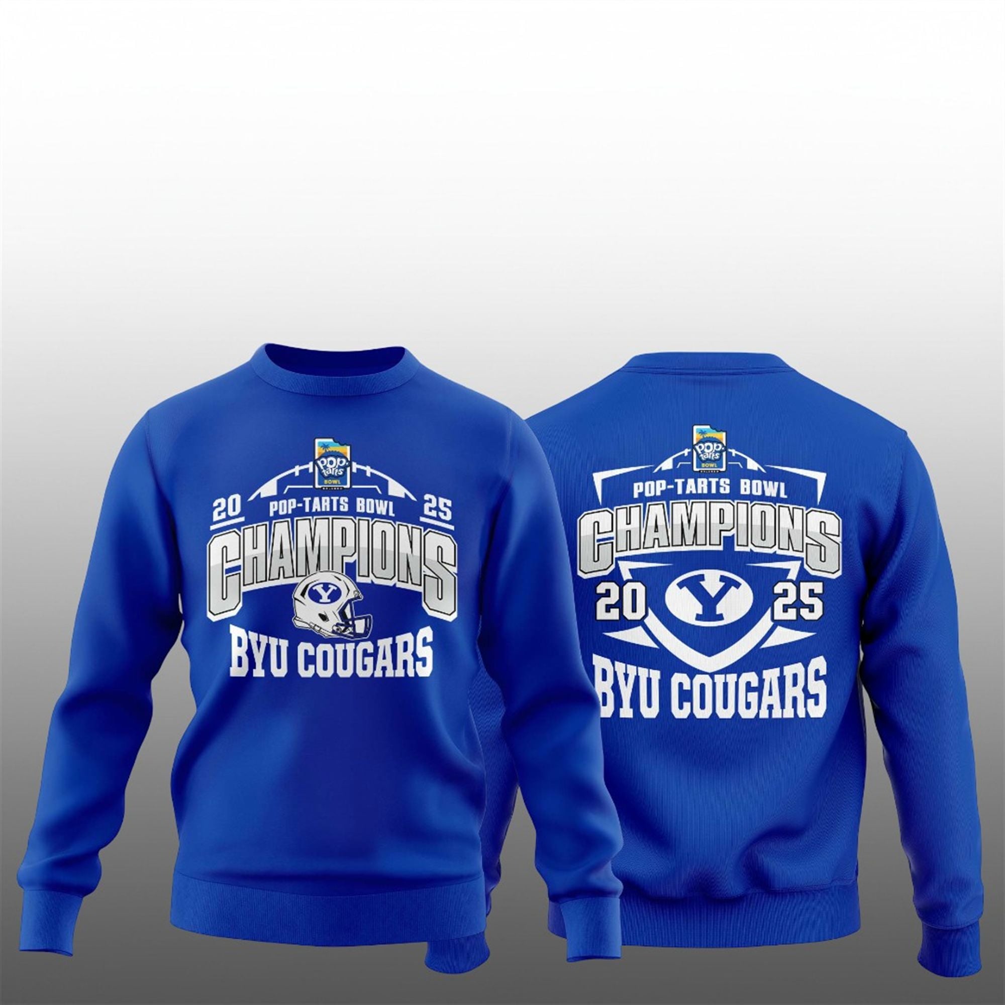 BYU Cougars 2025 Pop Tarts Bowl Champions Shirt 3 6 BYU Cougars 2025 Pop Tarts Bowl Champions Sweatshirt