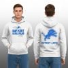 6 Detroit Lions Support Girls Flag Hoodie