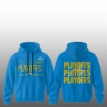 Chargers Playoff 2025 Postseason Bolt Up Hoodie