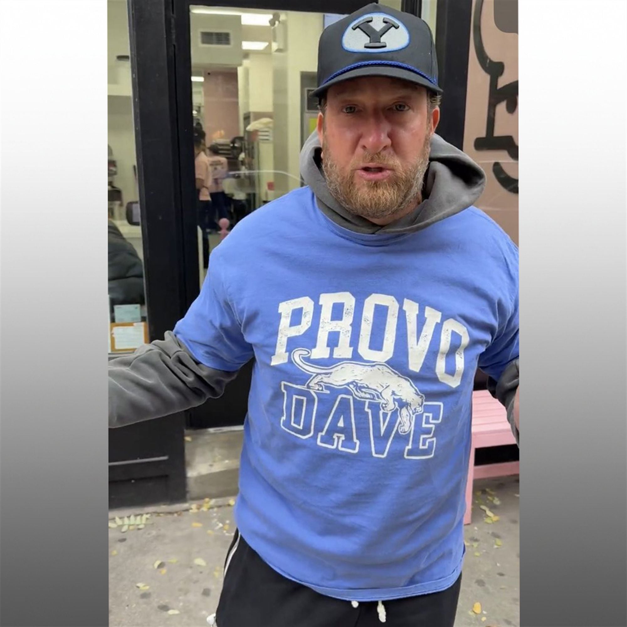 7 Dave Portnoy BYU Provo Dave Shirt