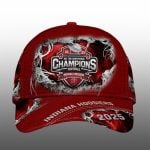 Indiana Hoosiers Football Big Ten Champions 2025 Cap