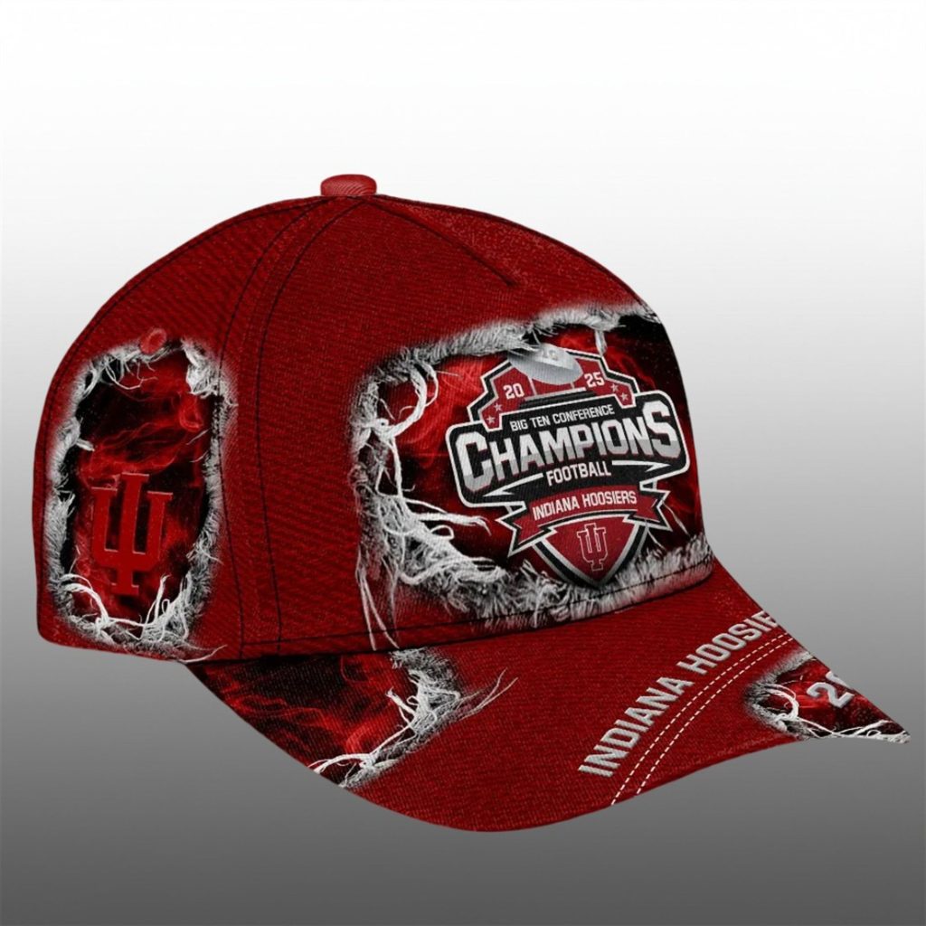 Indiana 2025 Undefeated Washed Twill Cap - Red main image 1