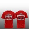7 Jacksonville State Gamecocks 2025 Conference USA Champions 2025 Football Shirt