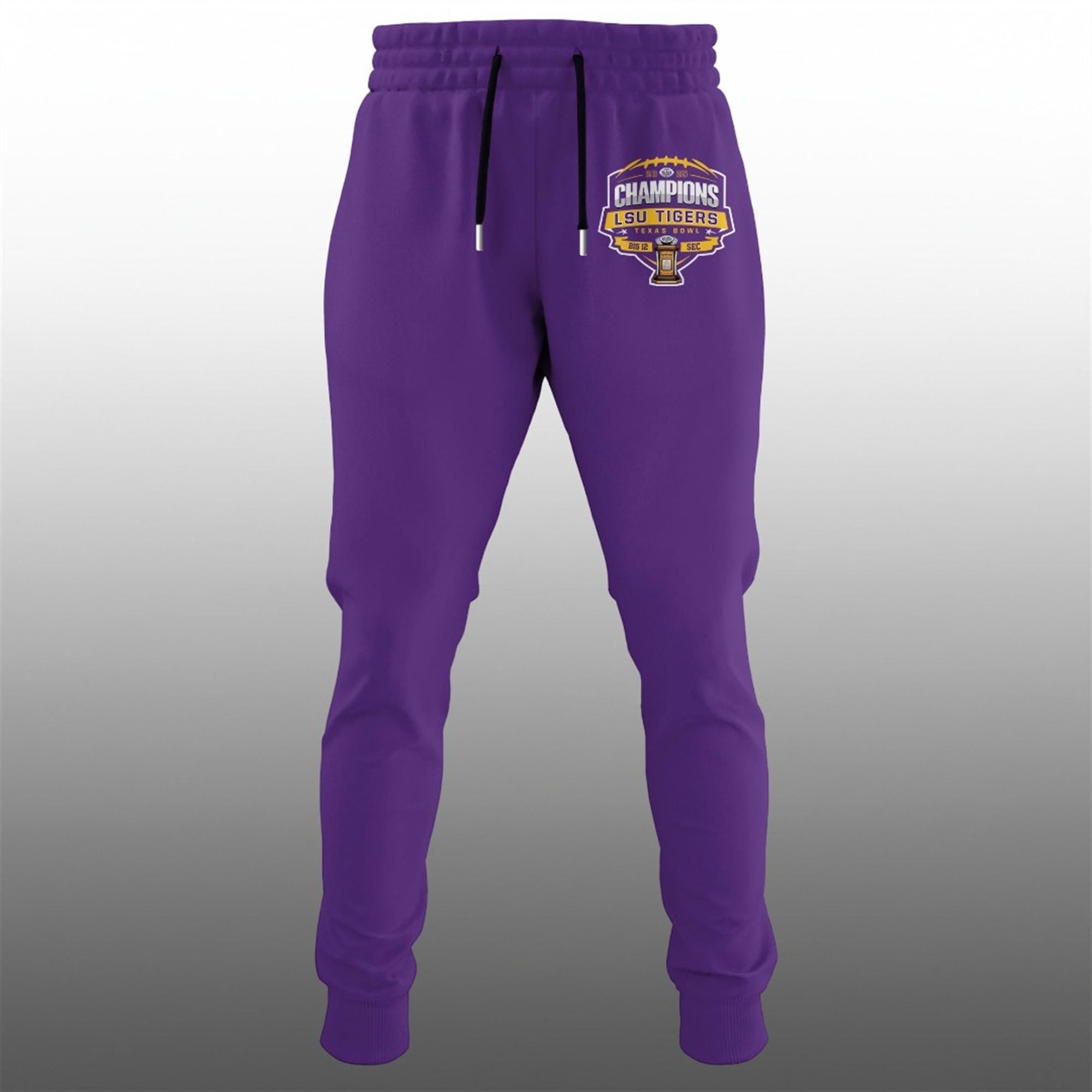 LSU Tiger 2025 Champions Texas Bowl Quarter Zip Hoodie 3 7 LSU Tiger 2025 Champions Texas Bowl Joggers
