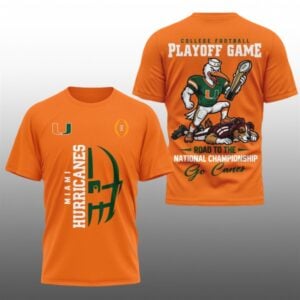 Miami Hurricanes 2025 CFP Road To The National Go Canes Shirt 1 1