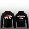 8 Denver Broncos Champions 10 Years One Conquer 2025 AFC West Division Hoodie