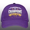 LSU Tiger 2025 Champions Texas Bowl Quarter Zip Hoodie 7 8 LSU Tiger 2025 Champions Texas Bowl Hat