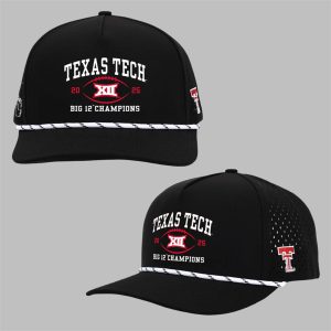 2025 Texas Tech Big 12 Champions Hat 0