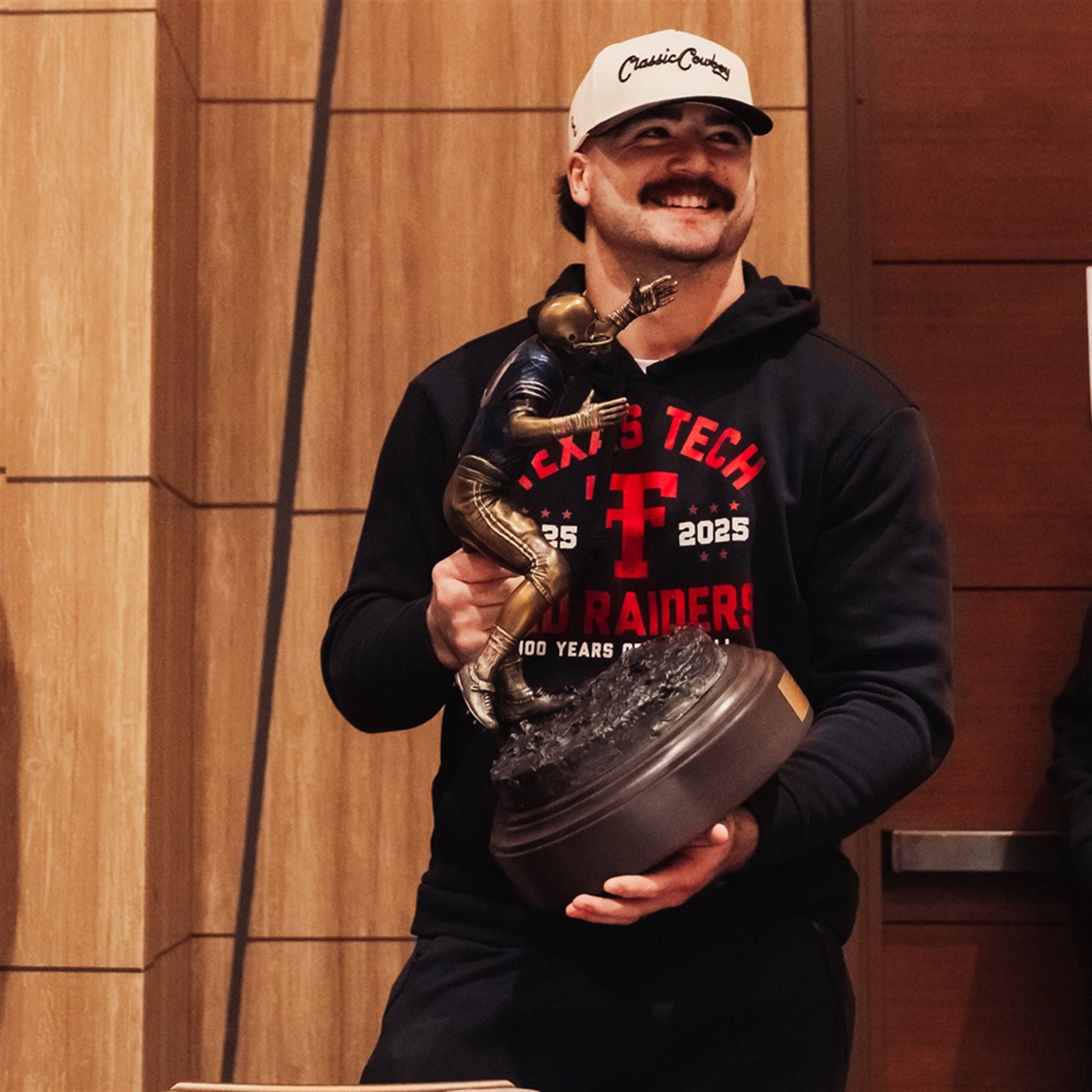 9 Jacob Rodriguez Red Raiders 100 Years Of Football 1925 2025 Hoodie 1 9 Jacob Rodriguez Red Raiders 100 Years Of Football 1925 2025 Hoodie 1