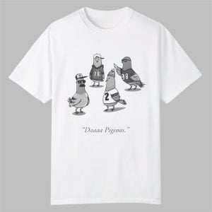 Chicago Bears Daaaa Pigeons Shirt 0 0