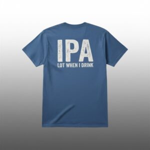 Dad Jokes IPA Lot When I Drink Shirt 1