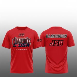 3 Jacksonville State Gamecocks C USA Champions 2025 It Just Means More Shirt