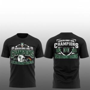 1 Hawaii Rainbow Warriors 2025 Sheraton Hawaii Bowl Champions Shirt