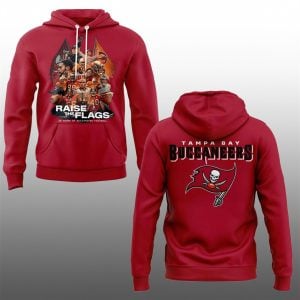 2025 Buccaneers Raise The Flags 50 Years Hoodie 1