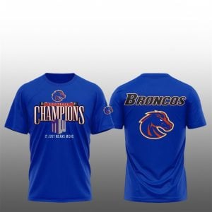 2 Boise State Broncos Mountain West Champions 2025 Means More Shirt