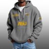 ASU EST 1901 Half Quarter Zip Waffle Hoodie 2