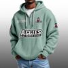 Aggies New Mexico State EST 1894 Half Quarter Zip Waffle Hoodie 6 Aggies New Mexico State EST 1894 Half Quarter Zip Waffle Hoodie 2