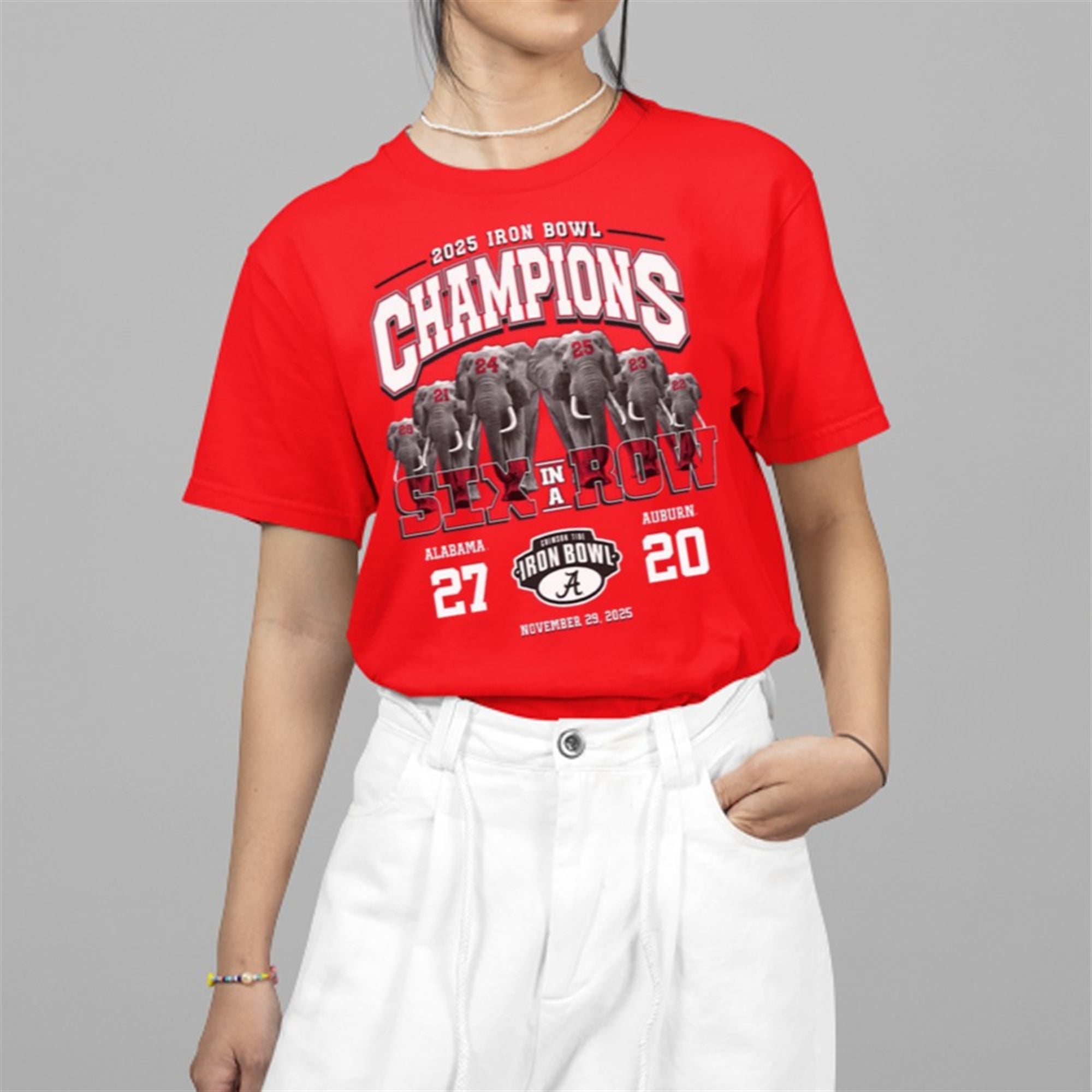 Alabama Crimson Tide Iron Bowl 2025 Shirt 5 2 Alabama Crimson Tide Iron Bowl 2025 Shirt 5 2