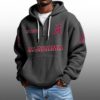 Alabama EST 1892 Half Quarter Zip Waffle Hoodie 4
