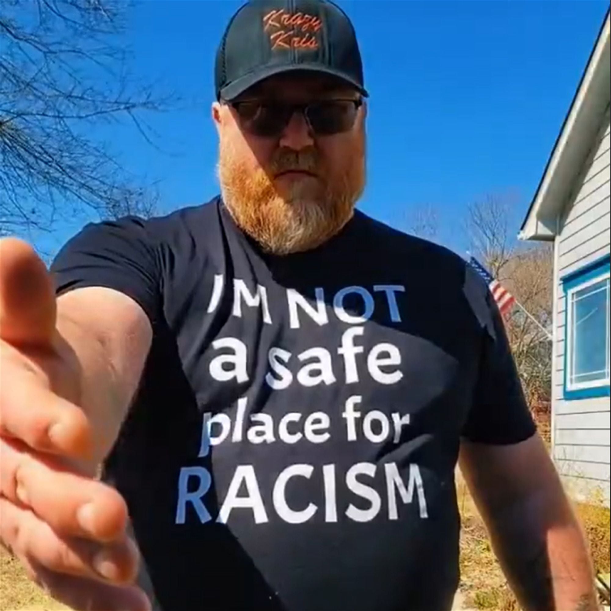 American AF I'm Not A Safe Place For Racism Shirt American AF I'm Not A Safe Place For Racism Shirt
